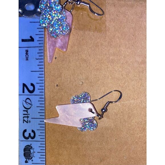 ☀️3/$12☀️ Rainy Weather Charm Earrings - Picture 3 of 4